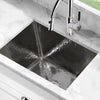 Brightwork Stainless Steel Undermount Single Basin Kitchen Sink