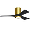 Irene-HLK LED Flush Mount 3-Blade Ceiling Fan