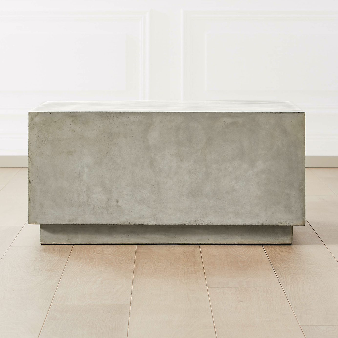 Matter Grey Cement Square Coffee Table the dezignclub store by Lisa Holt