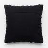 Tillie Wool Black Pillow With Down-Alternative Insert
