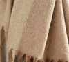 Color-Blocked Faux Mohair Throw