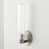 Fluted Glass Indoor/Outdoor Sconce
