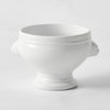 Apilco Lion's Head Porcelain Soup Bowls & Tureen