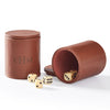 Leather Liars Dice Cups
